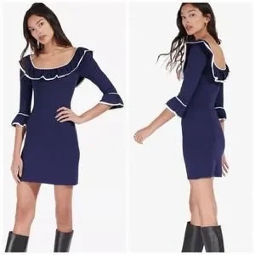 Staud Anouk Knit Dress